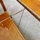 Mid-Century Modern Beech, Glass & Brass Serving Trolley, Germany 1950s