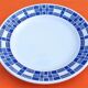 Suite de 6 assiettes plates Art Déco des années 30-40  F.B (Badonviller Fenal Frères)