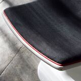 Space Age armchair lacquered fiber and fabrics 1970
