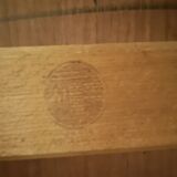 Scandinavian extendable round dining table in teak