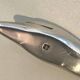 Silver-plated swan-shaped sauce boat