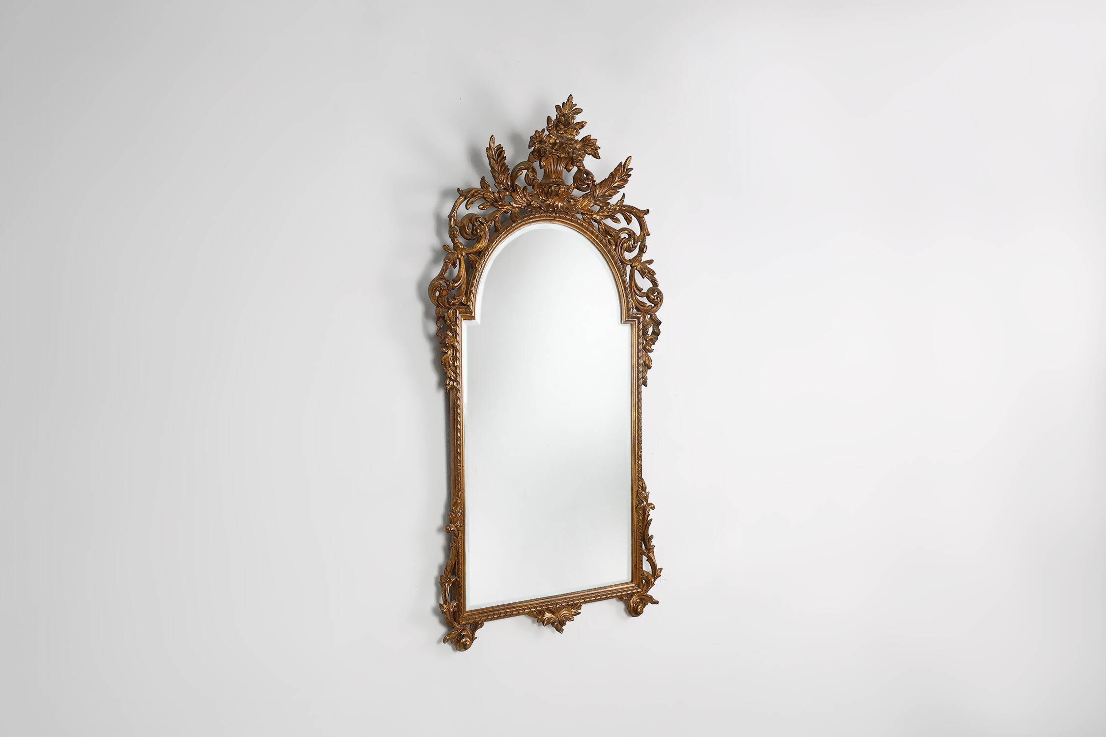20th Century large Baroque Mirror by Deknudt, Belgium