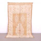 Yellow Vintage Berber Rug 153 CM X 266 CM - Tapis berbere vintage