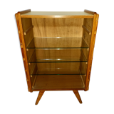 Bibus has 3 wooden and bamboo shelves from the 50s