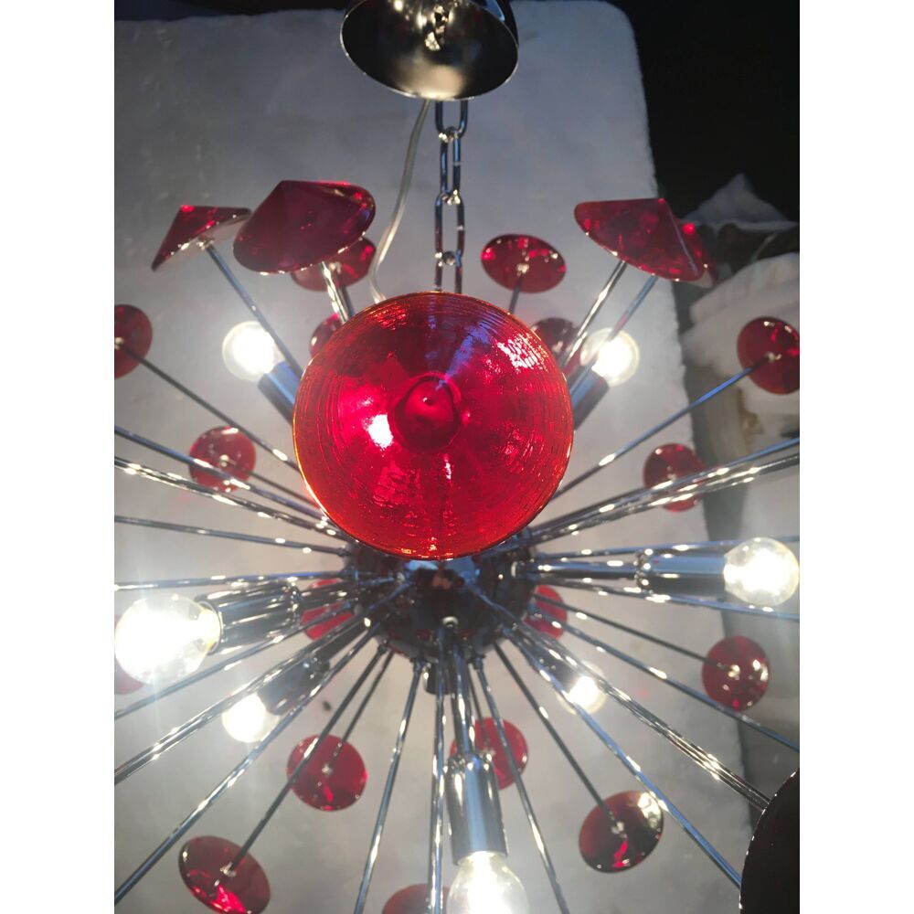 Coni chandelier in Murano glass