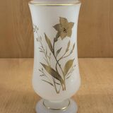 White opaline vase