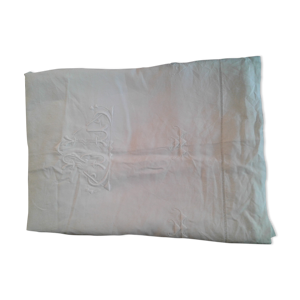 Drap lin monogramme bu