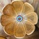 Paire de Suspension en rotin vintage