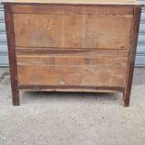 Breton chest of drawers in solid oak
