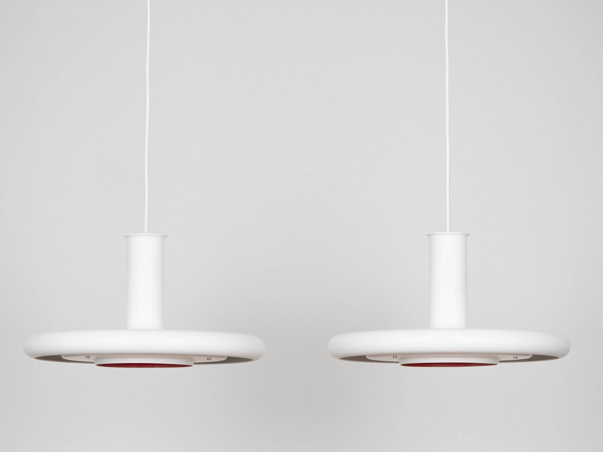 Danish vintage pendant lamp by Hans Due, Fog og Morup, 1970s
