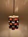 Lampe suspendue en laiton Coronell Elektro vintage de Werner Schou