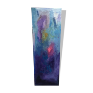 Tableau bleu Abstrait