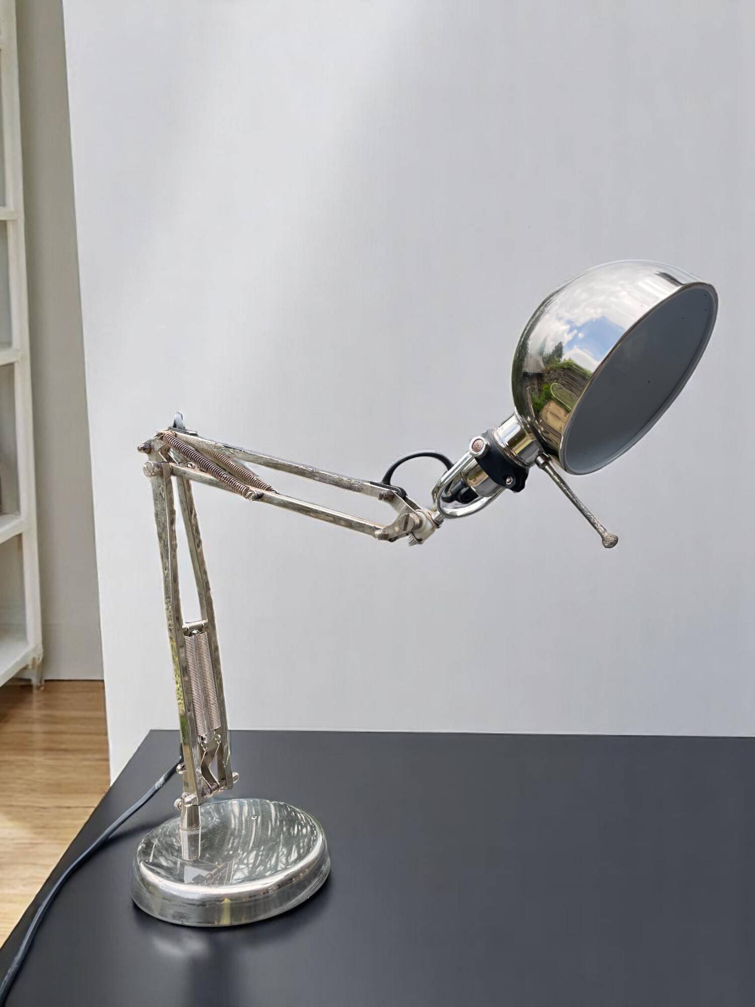 Lampe d'architecte en métal articulée Ikea Forså vintage