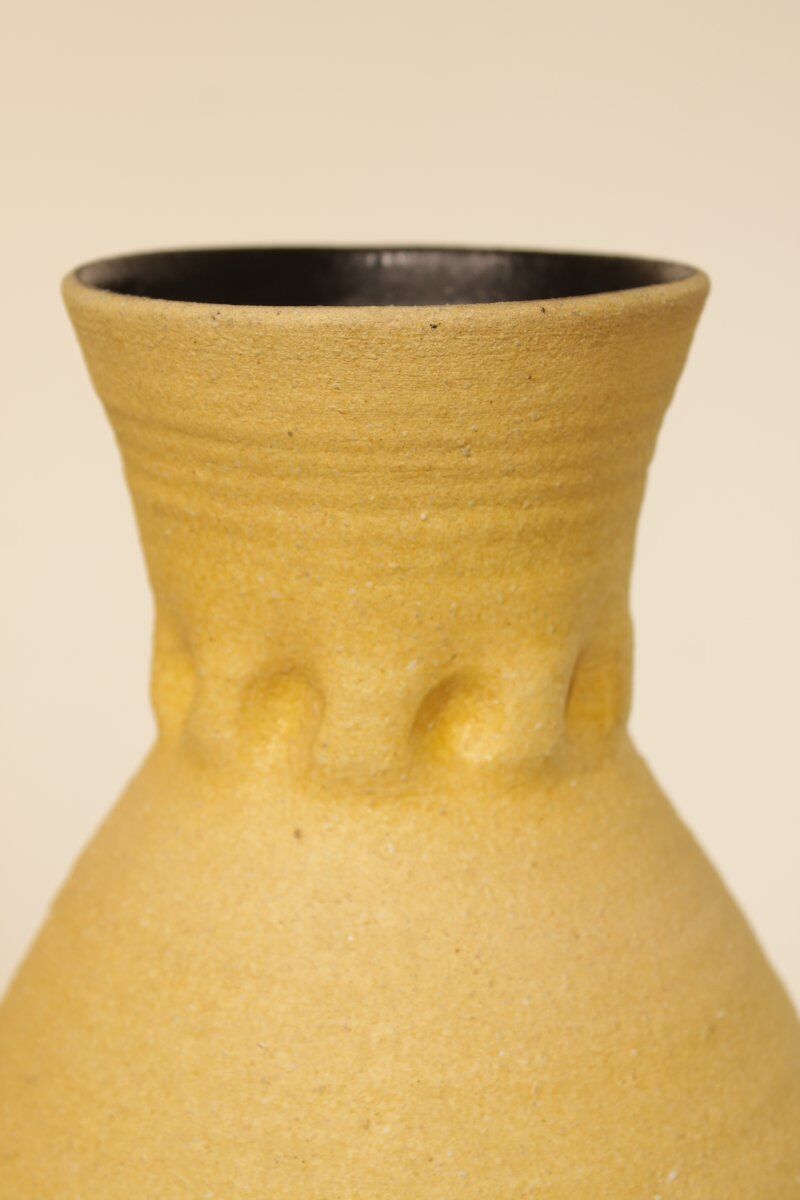 Large vase signed - Accolay pottery