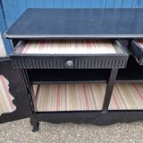 Black Louis XV low sideboard