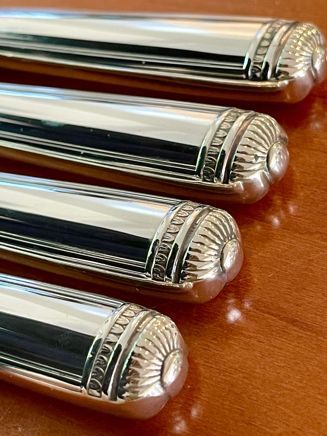 Christofle Malmaison, 12 cheese dessert knives 19.5 cm