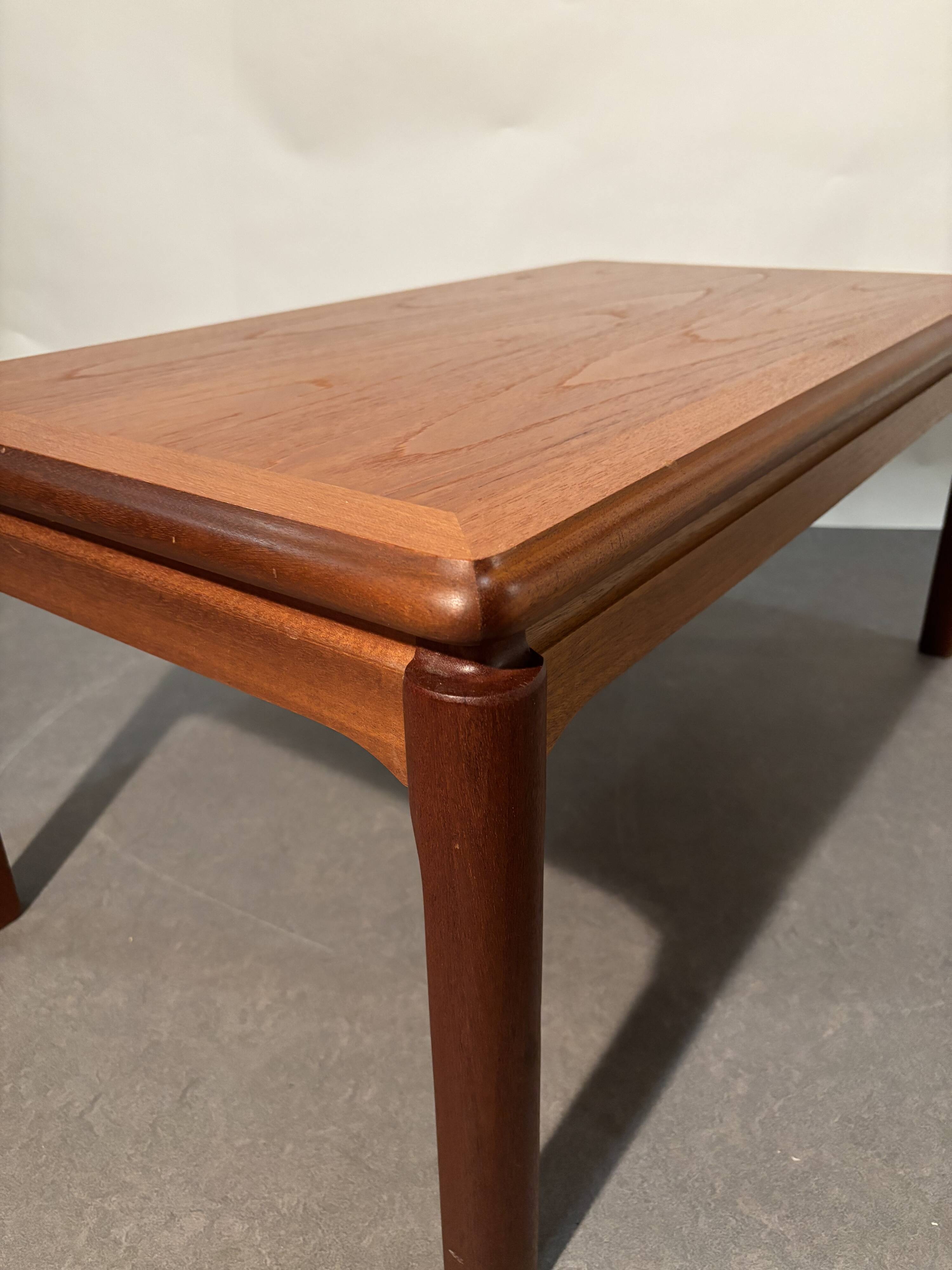 60s teak coffee table