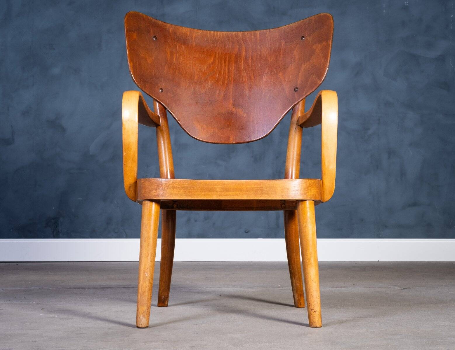 Armchair Model 2280 by Magnus Læssøe Stephensen for Fritz Hansen, 1950s