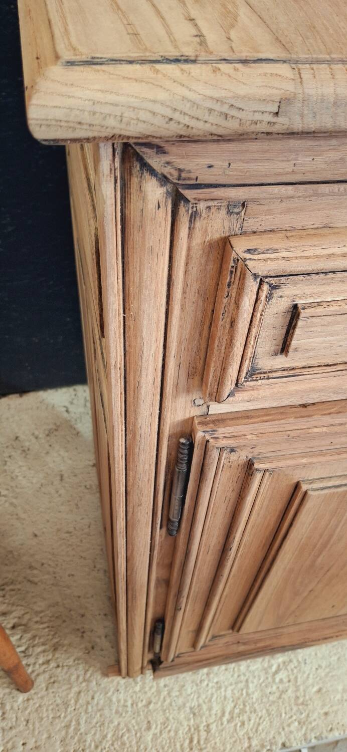 Antique two-body sideboard