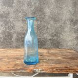 Glass cyan vase