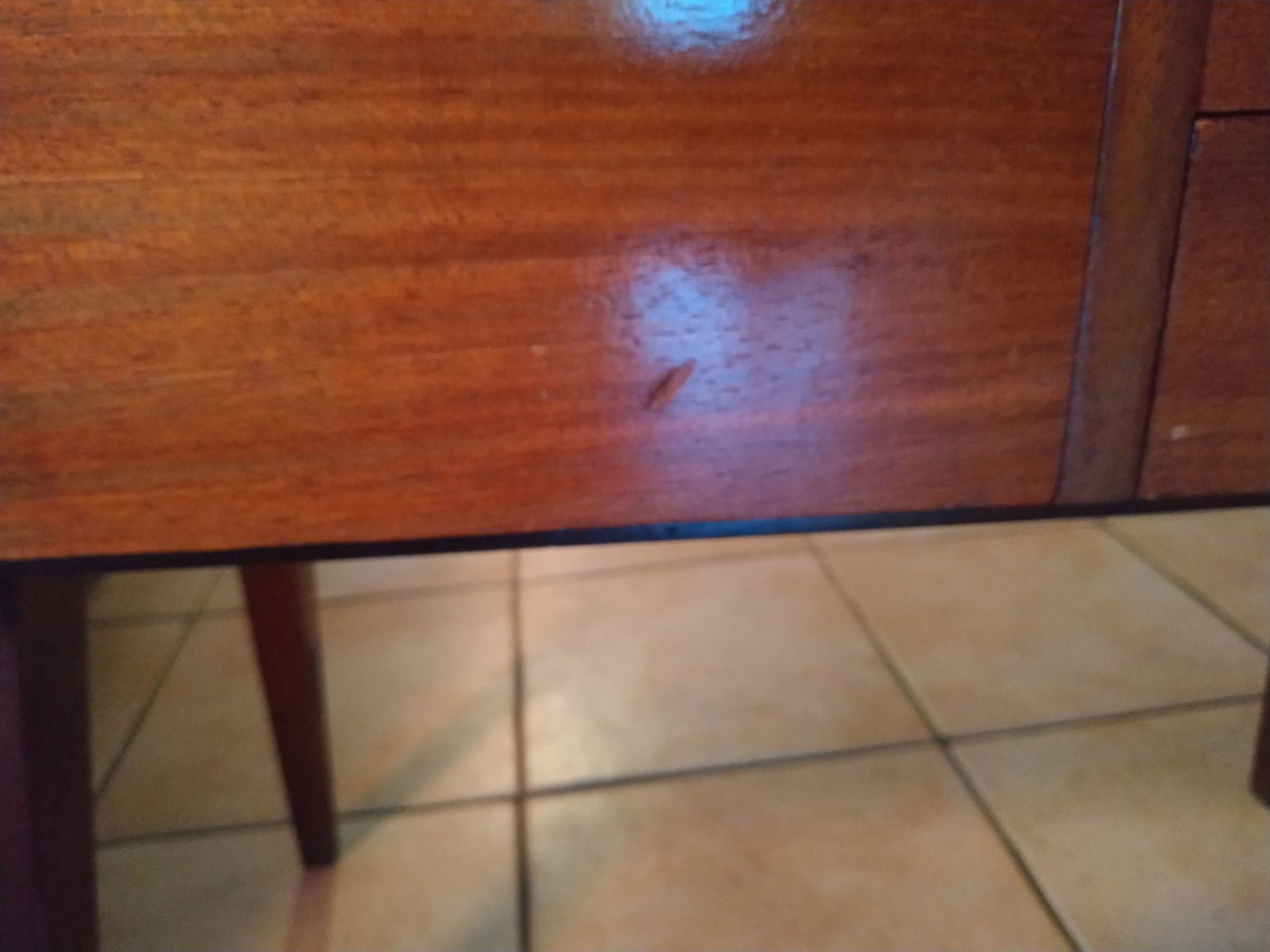 Furniture with work design compass feet