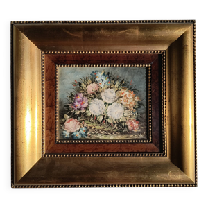 Huile sur toile signée