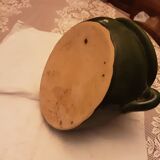 CACHE POT POTTERY DIEULEFIT DROME GREEN