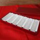 6 knife holders from the vannes le chatel crystal works - france 1765