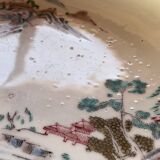 Rice dish with snowy landscape decoration 1830 Japan