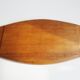 Teak tray hand-carved