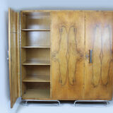 Bauhaus chromed tubular steel wardrobe, 1930s