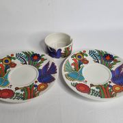 Villeroy and Boch "Acapulco" saucer and sugar bowl set