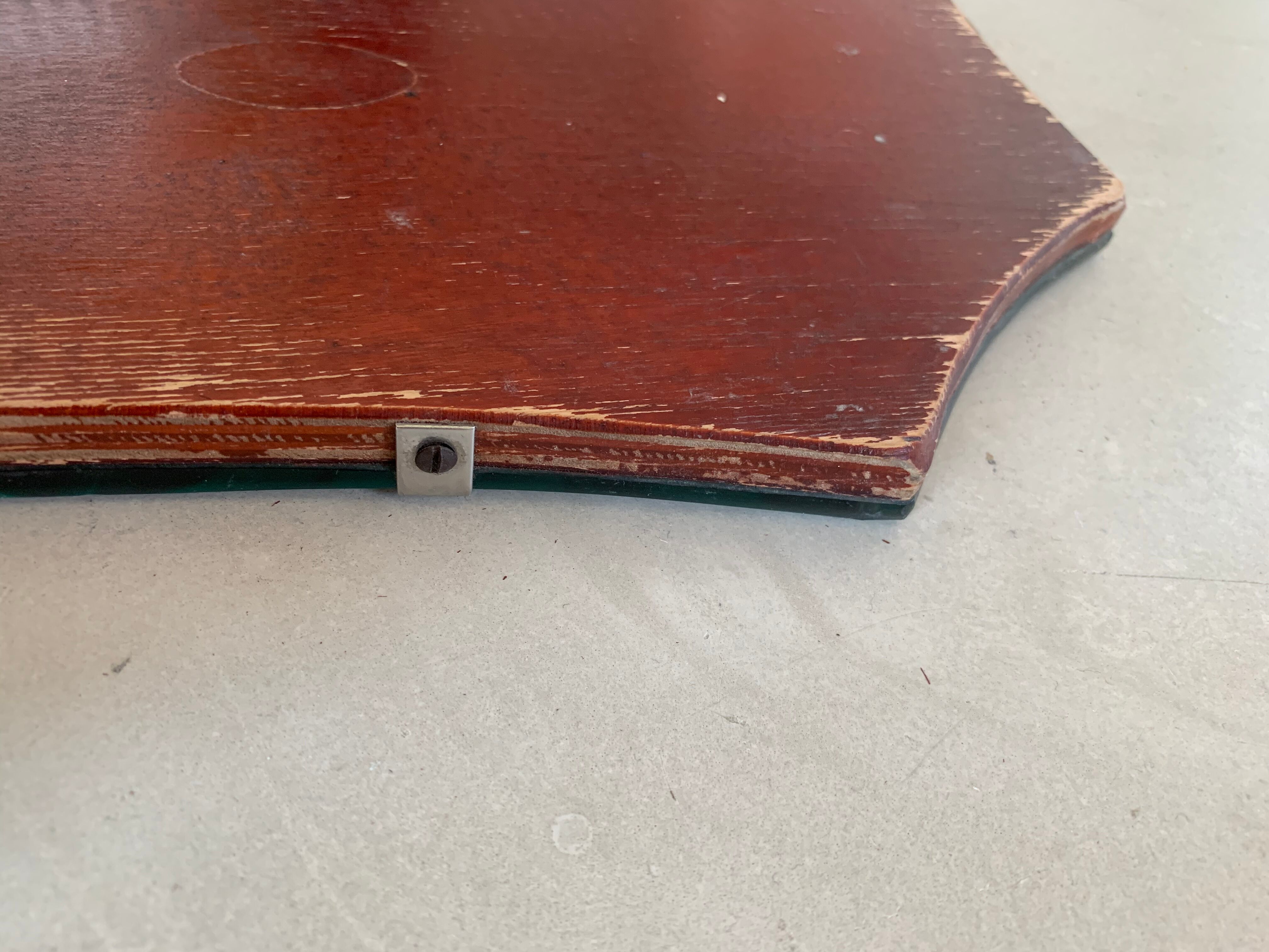 Bevelled wall mirror 60x36cm
