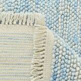 Grand tapis oushak bleu clair 8x11, 244x344cm