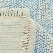 Grand tapis oushak bleu clair 8x11, 244x344cm