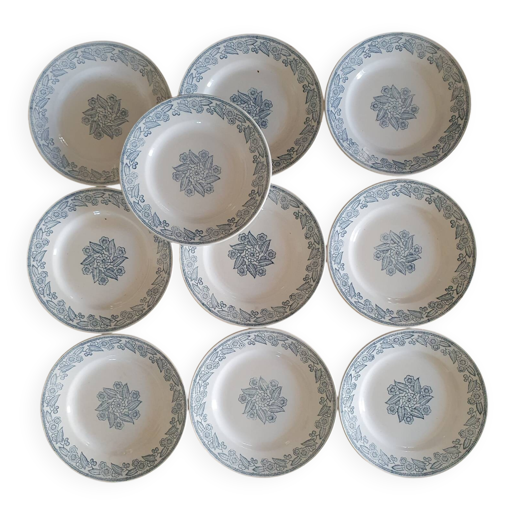 10 Terre de Fer flat plates