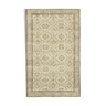 Hand-Knotted Unique Turkish Beige Carpet 170 cm x 278 cm - 38896