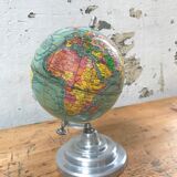 World map base aluminum