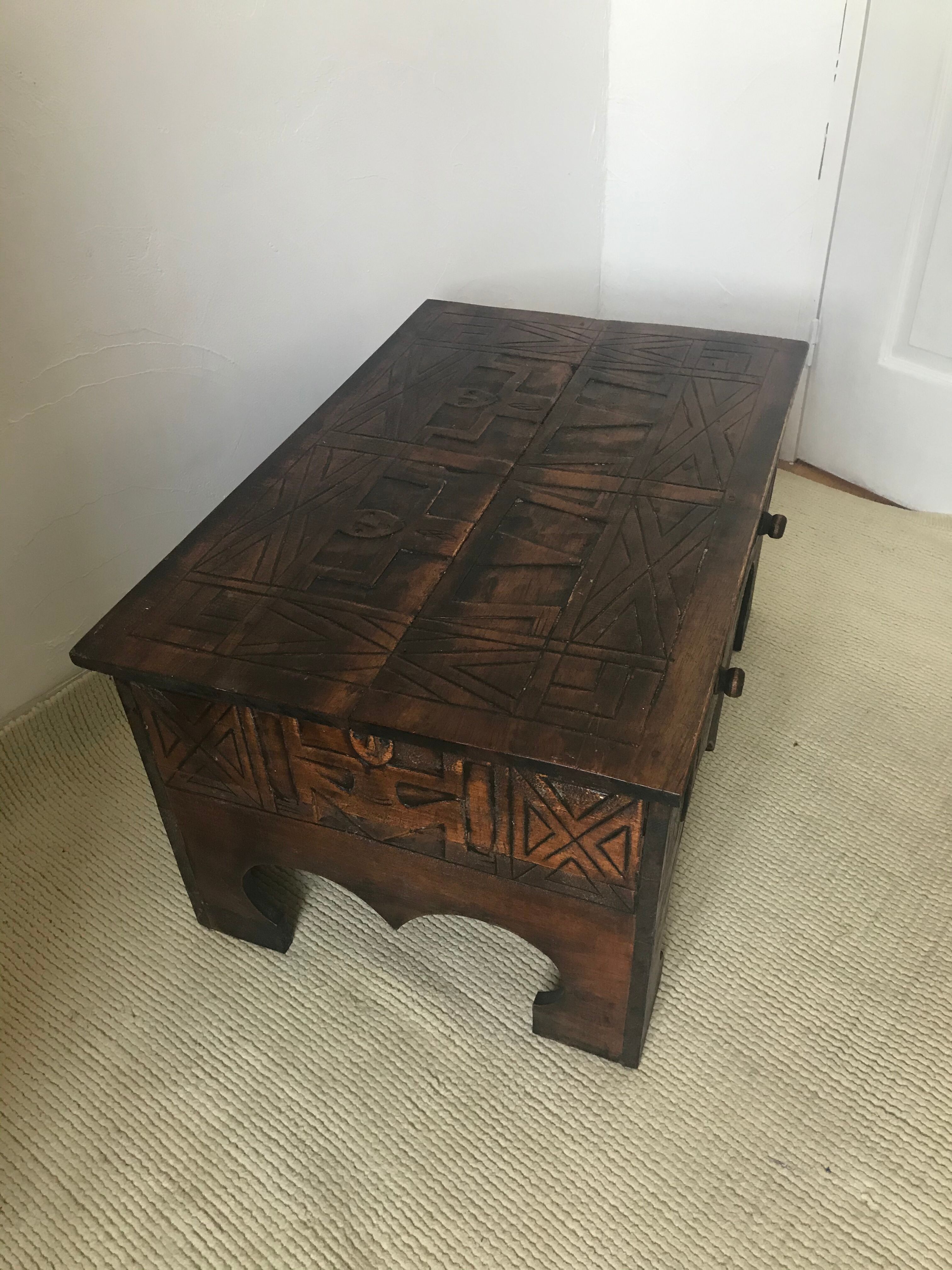 Ethnic low table