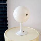 Lampe à table à globe oculaire de l'ère spatiale, Anvia, avec du métal, Jaren 1960