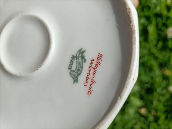 Service de The porcelaine de Limoges - Walbecque Dewitte Armentières