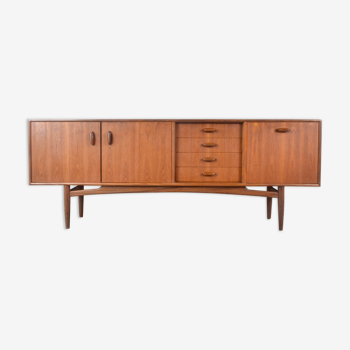 Enfilade g plan sideboard / long john en afromosia et teck. vintage moderne / style danois.