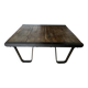 Industrial coffee table