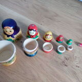 Russian dolls gigognes matriochka