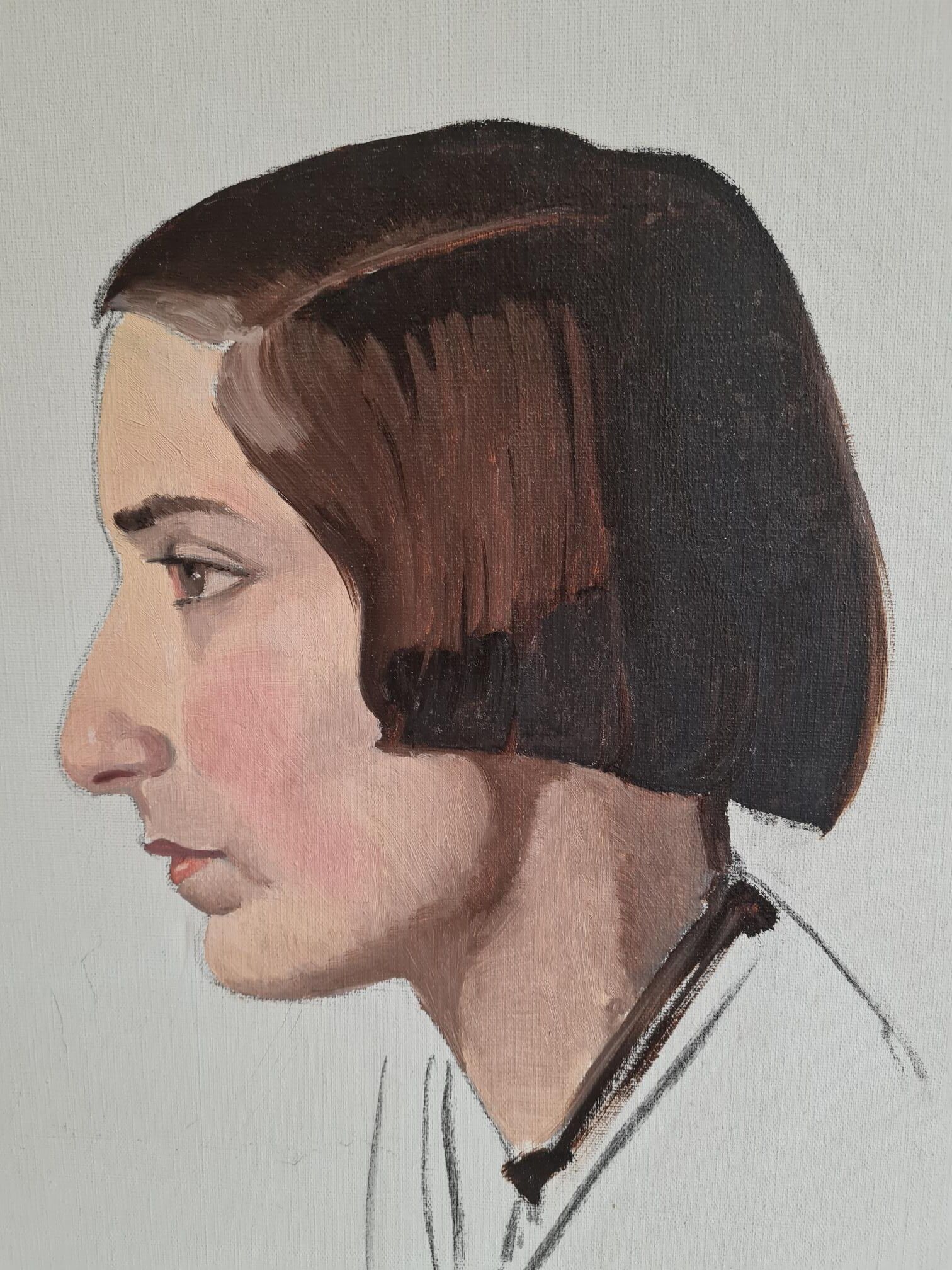 White portrait board