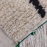 Handmade wool Berber rug 260x148cm