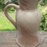 Stoneware pitcher from France, 1970s