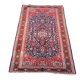 Ancient Senneh Persian rug 195x135cm handmade Herati wool Orient