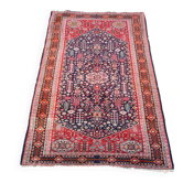 Tapis persan Senneh ancien en laine fait main