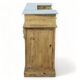 Industrial Bar Counter Solid Pine And Metal Léon 140cm